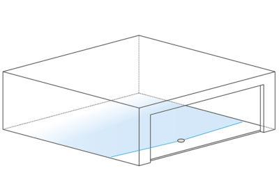 Trockene Garage mit FRISBA®-Bodenwasserablauf