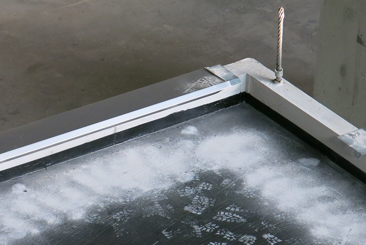 Parapet au terrassement 15 cm de haut