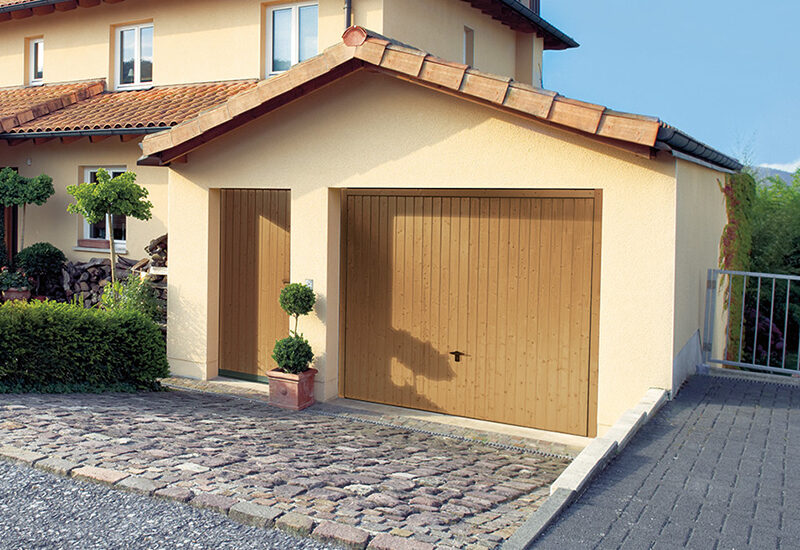 Garagen-Kipptor Holz