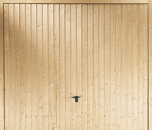 Garagen-Kipptor aus Massivholz Muenchen